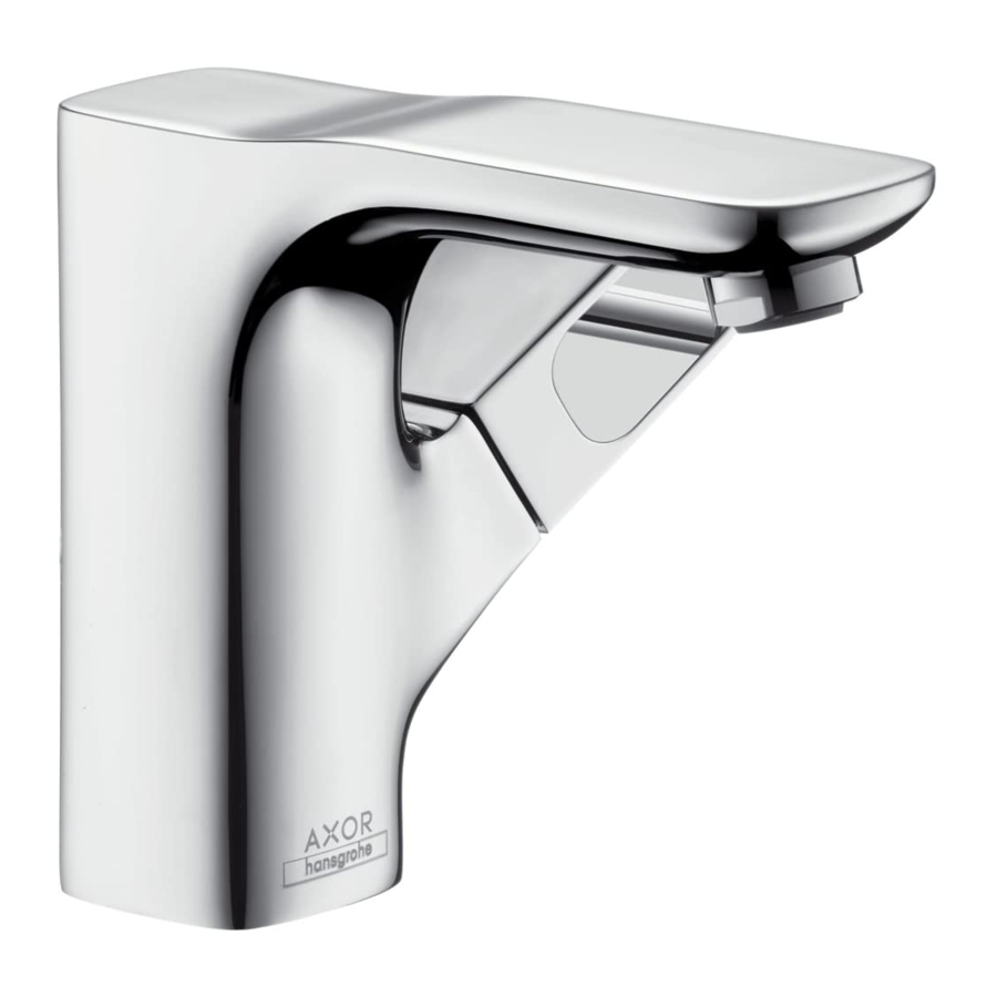 Hansgrohe AXOR Urquiola 11120000 Manuels