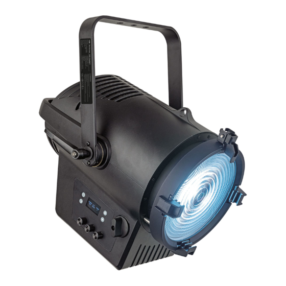 SHOWTEC Performer 2500 Fresnel Daylight Manuel D'utilisation