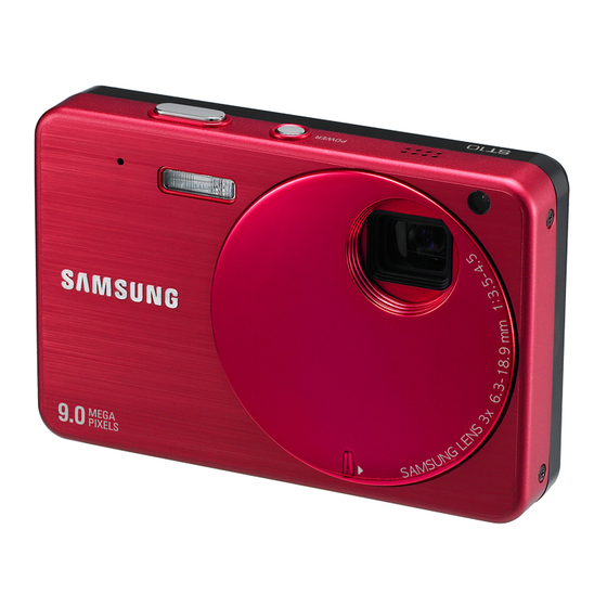 Samsung ST10 Manuel De Demarrage Rapide