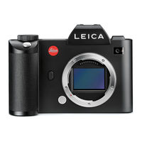 Leica SL Mode D'emploi