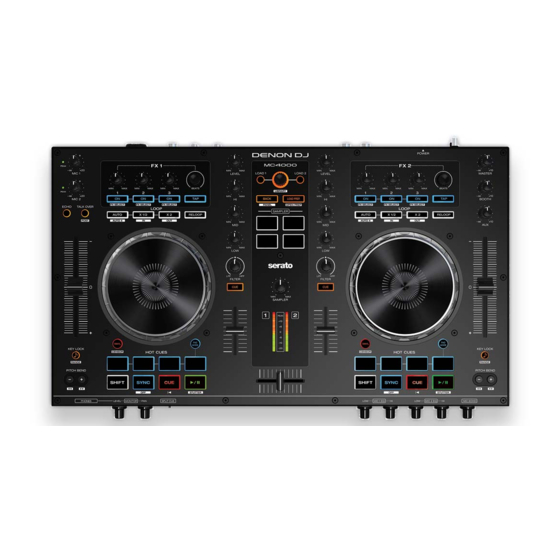 Denon DJ MC4000 Guide D'utilisation