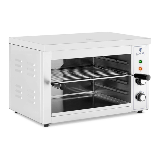 Royal Catering RCPES-380 Manuel D'utilisation