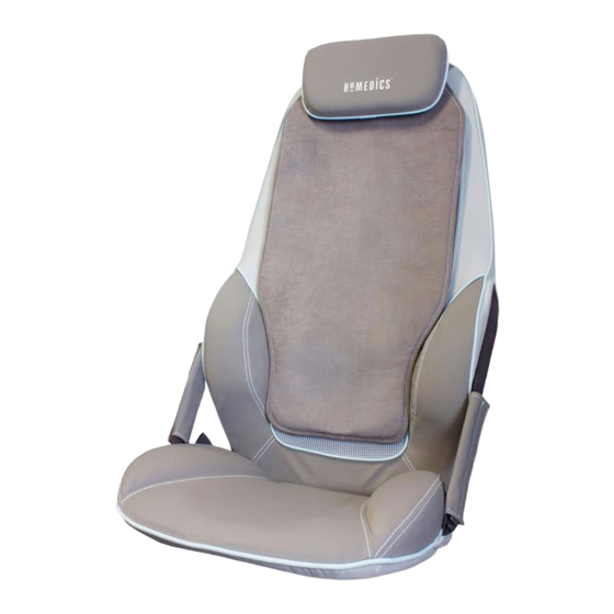 HoMedics ShiatsuMAX CBS-1000-EU Mode D'emploi