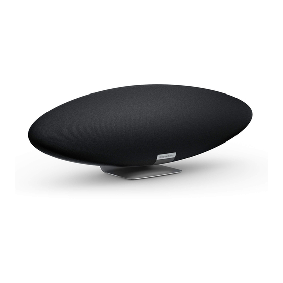 Bowers & Wilkins Zeppelin Wireless Manuels