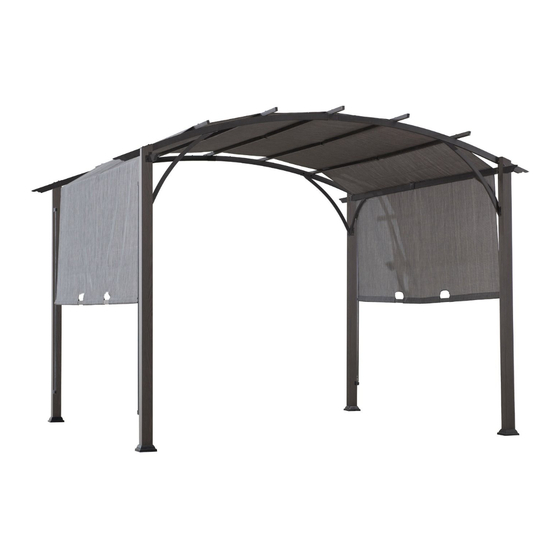for Living Cambrian Pergola Instructions D'assemblage