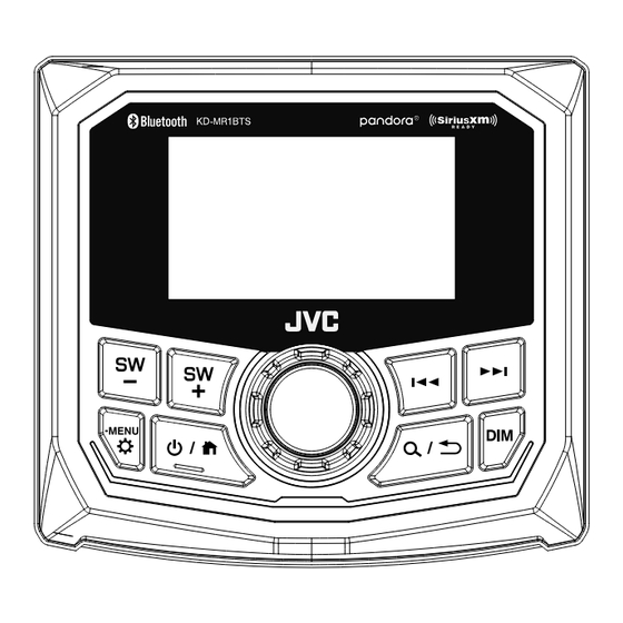 JVC KD-MR1BTS Mode D'emploi