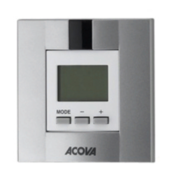 Acova Z22520 Notice D'utilisation