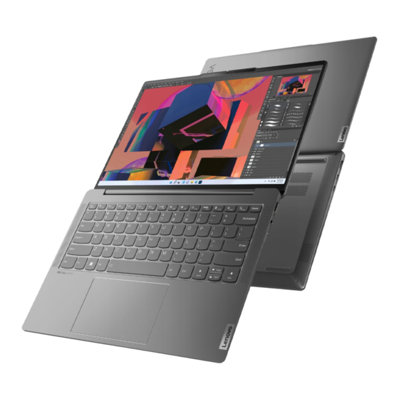 Lenovo Yoga Slim 6i Serie Guide D'utilisation