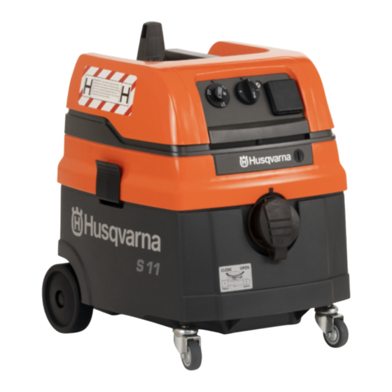 Husqvarna S 11 Notice D'utilisation