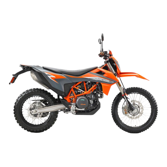 KTM 690 ENDURO R 2021 Manuel De Réparation