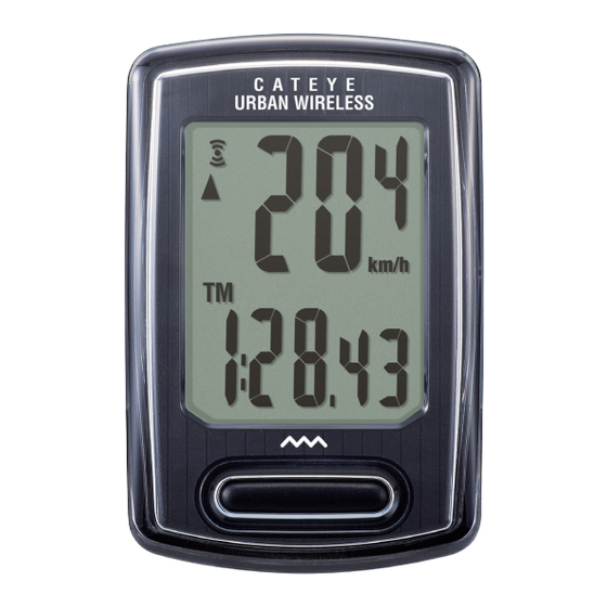 Cateye CC-VT240W Mode D'emploi