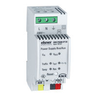 elsner elektronik KNX PS640-IP 2U Installation Et Réglage