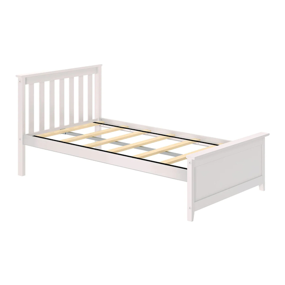 Maxwood Furniture TWIN BED 180210 Manuels