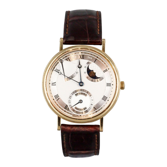 Breguet CLASSIQUE 3130 Mode D'emploi