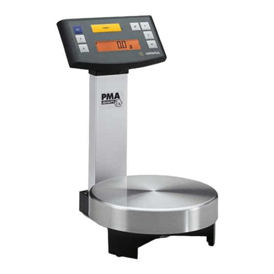 Sartorius PMA.Quality PMA7501-Y Mode D'emploi