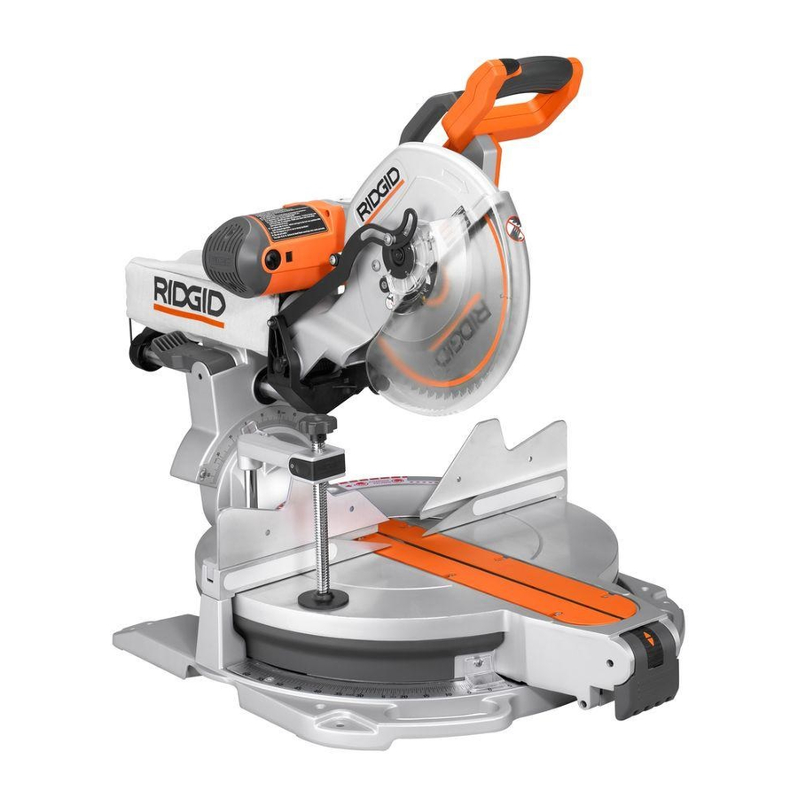 RIDGID MS1290LZA Manuel D'utilisation