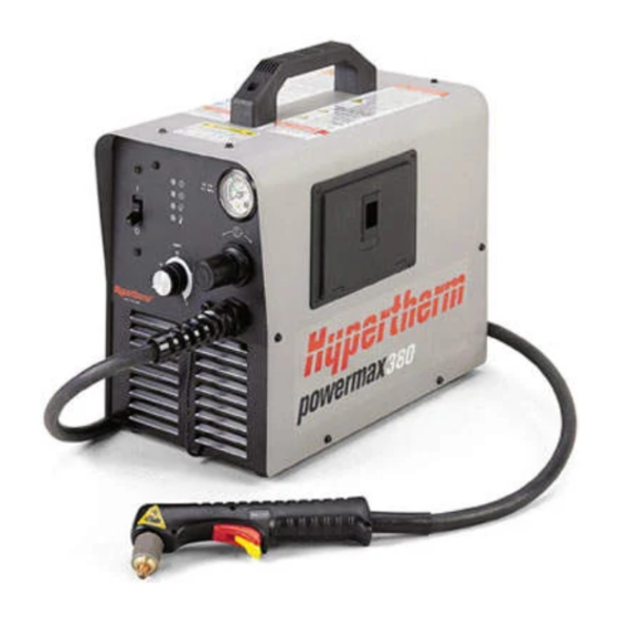 Hypertherm powermax380 Manuels