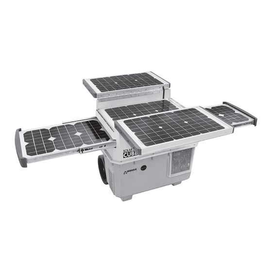 Wagan Tech SOLAR e POWER CUBE 1500 Guide D'utilisation