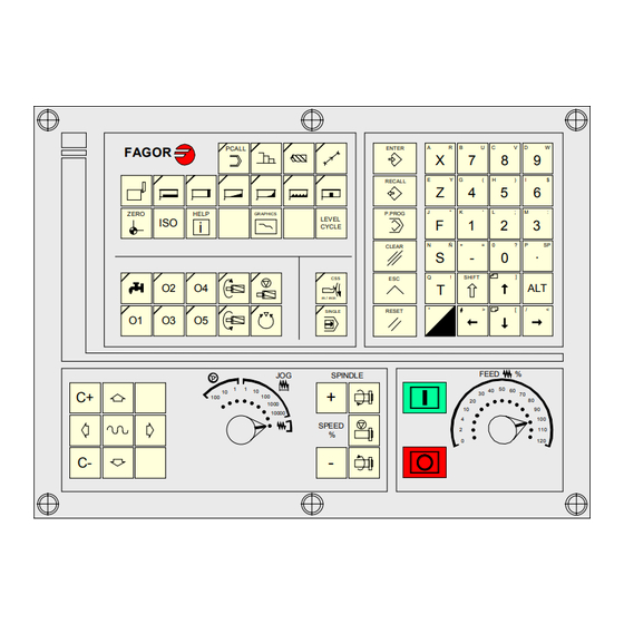 Fagor CNC 8055 Manuel D'utilisation