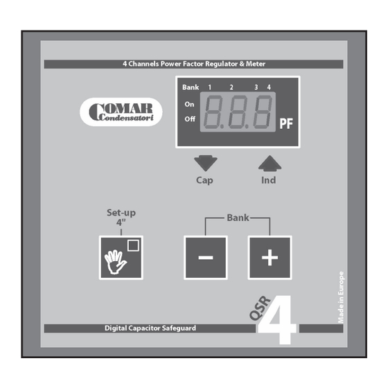 Comar Condensatori QSR4 Manuel D'instructions