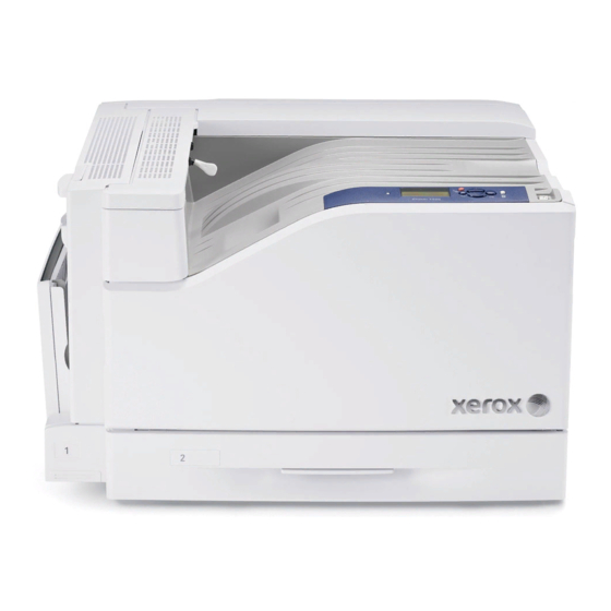 Xerox Phaser 7500 Guide D'utilisation