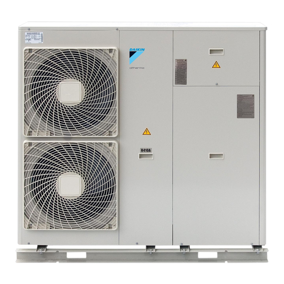 Daikin altherma EDHQ011BB6V3 Manuel D'utilisation