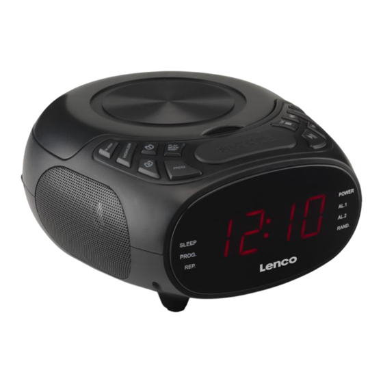 LENCO CR-740BK Mode D'emploi