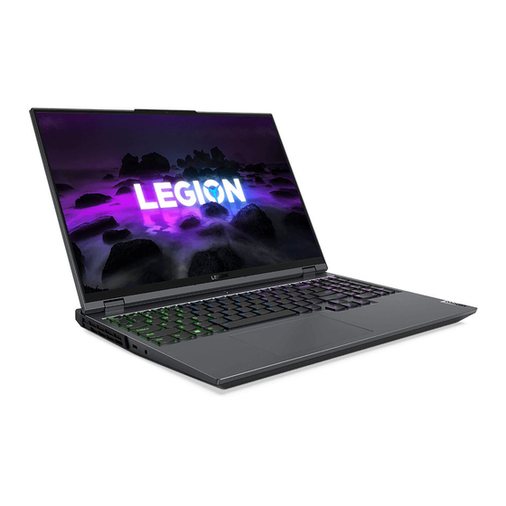 Lenovo Legion 5 Pro Guide D'utilisation