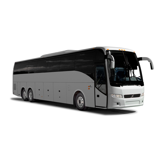 Volvo 9700 2018 Manuel Du Conducteur