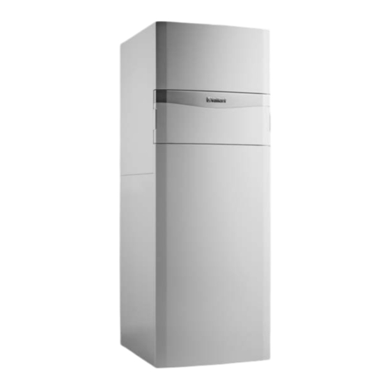 Vaillant uniTOWER plus VIH QW 190/6 E Notice D'emploi