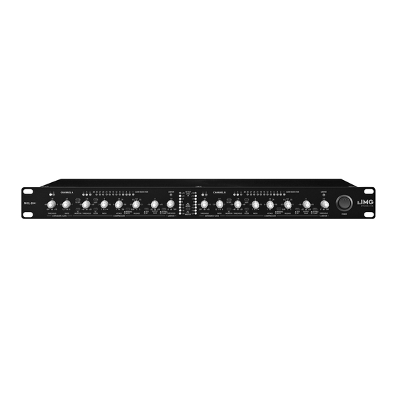 IMG STAGELINE MCL-204 Mode D'emploi