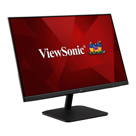 ViewSonic VA2432-MHD Manuel Utilisateur