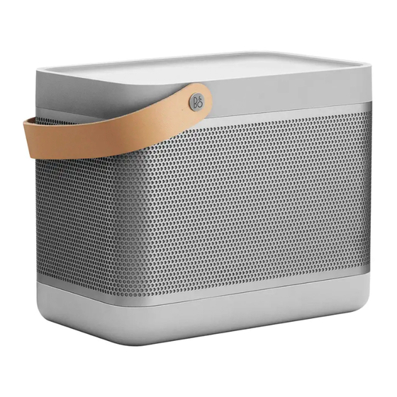 Bang & Olufsen Beolit 17 Guide De Démarrage Rapide