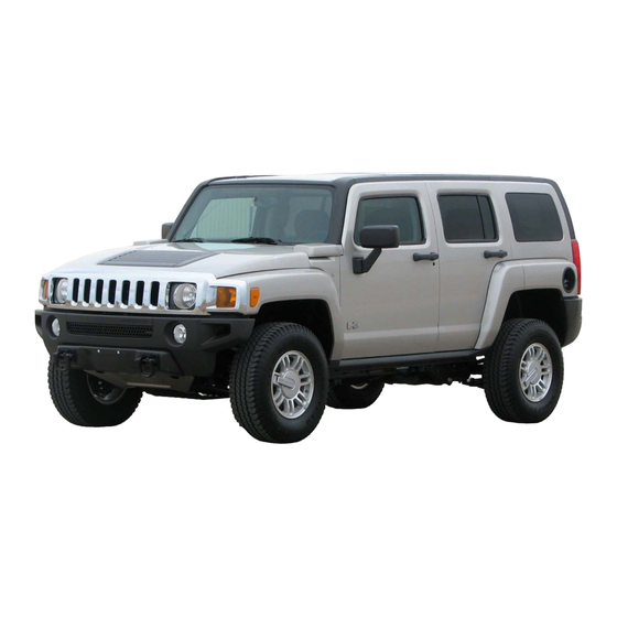 Hummer H3 2007 Guide Du Propriétaire