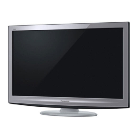 Panasonic Viera TX-L32GN13 Mode D'emploi