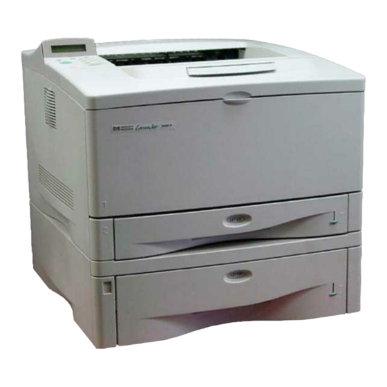 HP LaserJet 5000 Guide De Référence