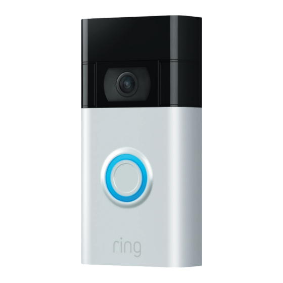 ring Video Doorbell Manuel D'utilisation