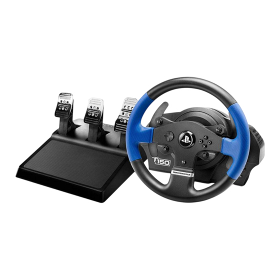 Thrustmaster T150 PRO Manuel De L'utilisateur