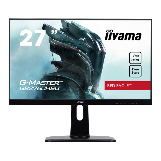 Iiyama G-MASTER GB2760HSU Mode D'emploi