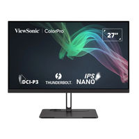 ViewSonic VP2776T-4K Manuel Utilisateur
