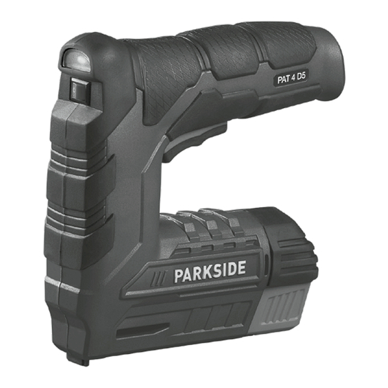 Parkside 389438 2201 Traduction Des Instructions D'origine