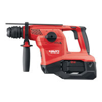 Hilti NURON TE 30-22 Mode D'emploi