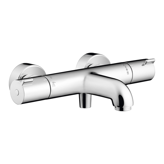 Hansgrohe MyFox 13154000 Mode D'emploi / Instructions De Montage