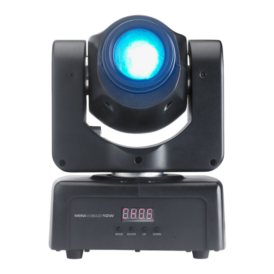 Contest MINI-HEAD 10W Guide De L'utilisateur