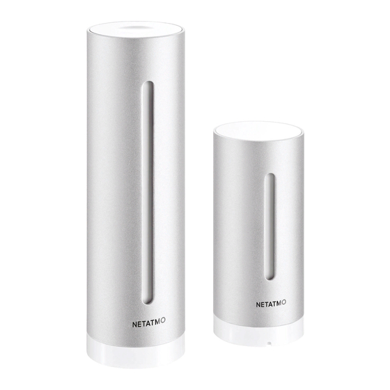 Netatmo NWS01 Manuel Utilisateur