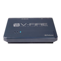 PRESONUS V-FIRE Mode D'emploi