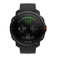 Polar GRIT X PRO Manuel De L'utilisateur
