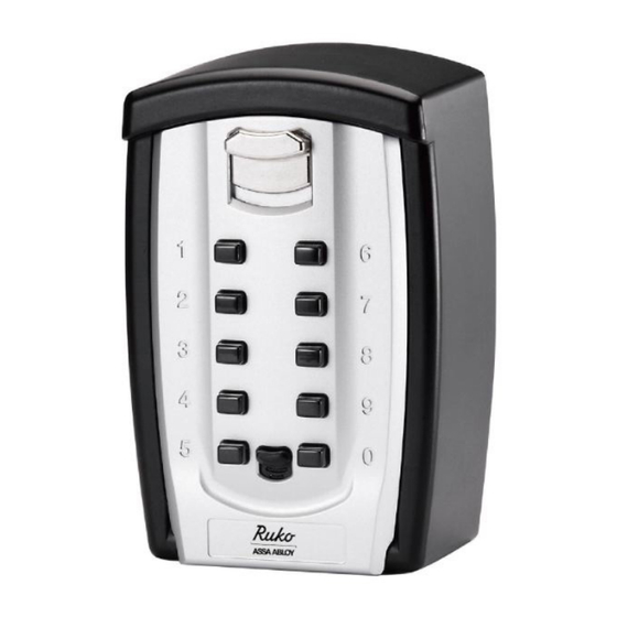 Assa Abloy KEY Safe Mode D'emploi