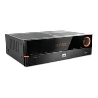 Harman JBL AVR 101IN Mode D'emploi