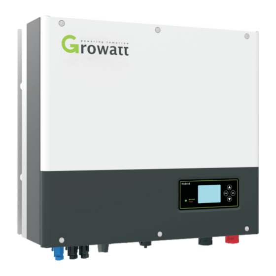 Growatt SPH4-10K Manuels